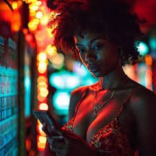 Màn hình điện thoại hiển thị live casino tại 13wi trên thiết bị di động